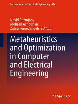 cover image of Metaheuristics and Optimization in Computer and Electrical Engineering